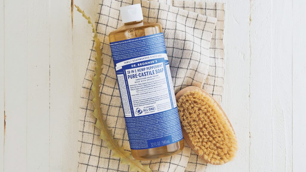 Dilutions Cheat Sheet for Dr. Bronner’s Liquid Castile Soap