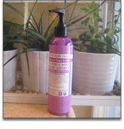 Dr. Bronner's lotion