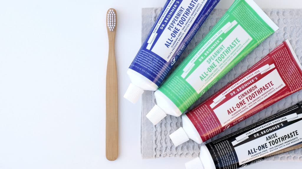 bronner toothpaste