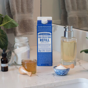 What can you mix with Castile soap - Dr. Bronner's Castile Soap carton
