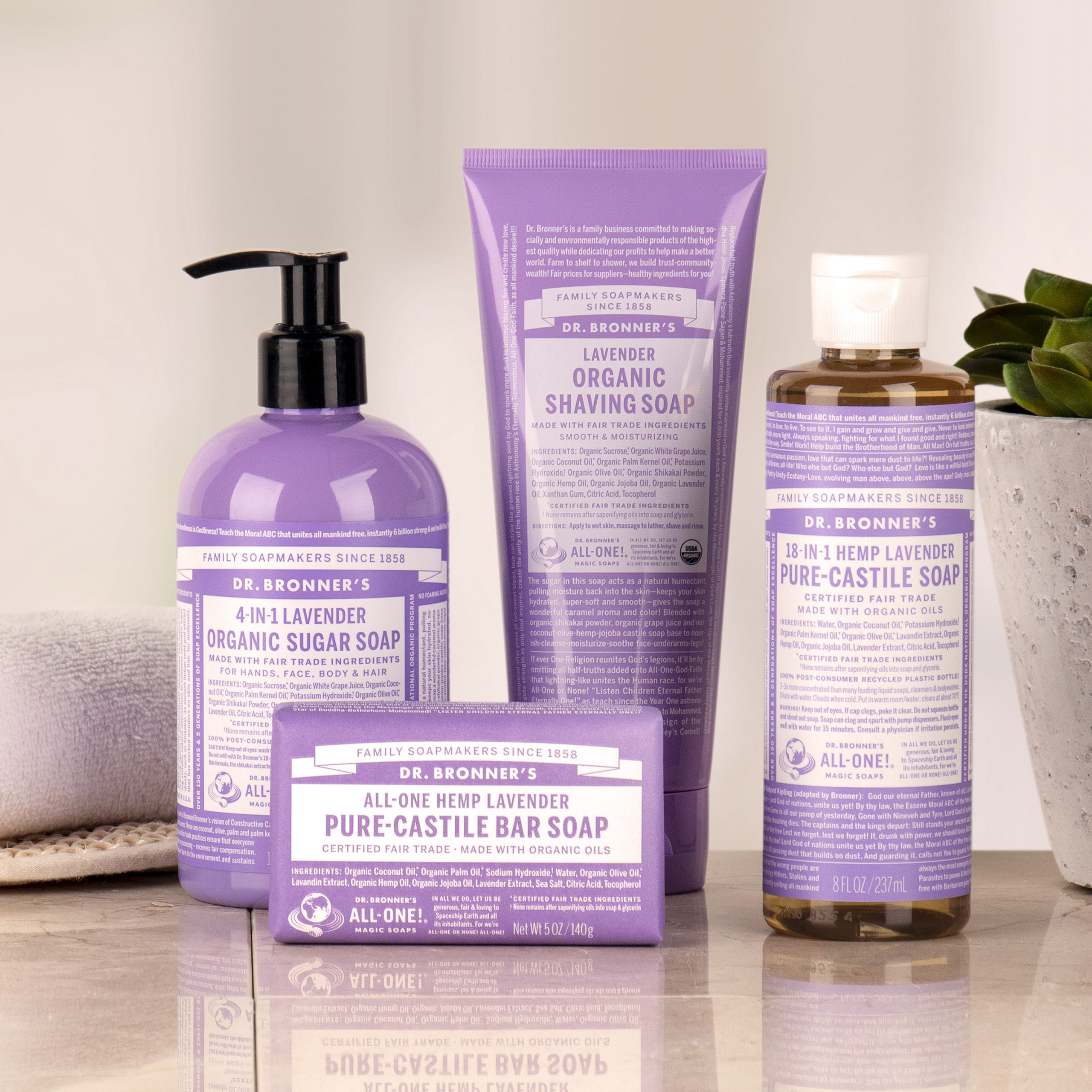 Warding Off Dry Skin with Dr. Bronner's Soaps