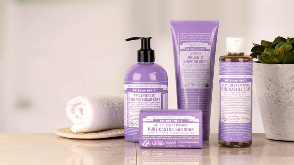 Warding Off Dry Skin with Dr. Bronner's Soaps Going Green