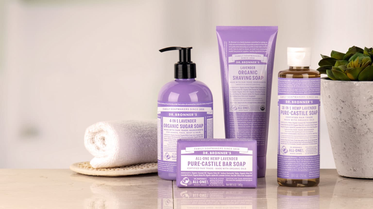 Warding Off Dry Skin with Dr. Bronner's Soaps Going Green