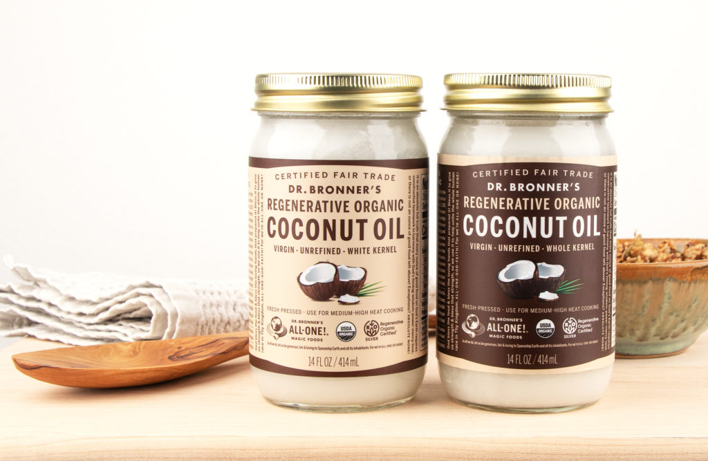 Regenerative Organic  coconut oil