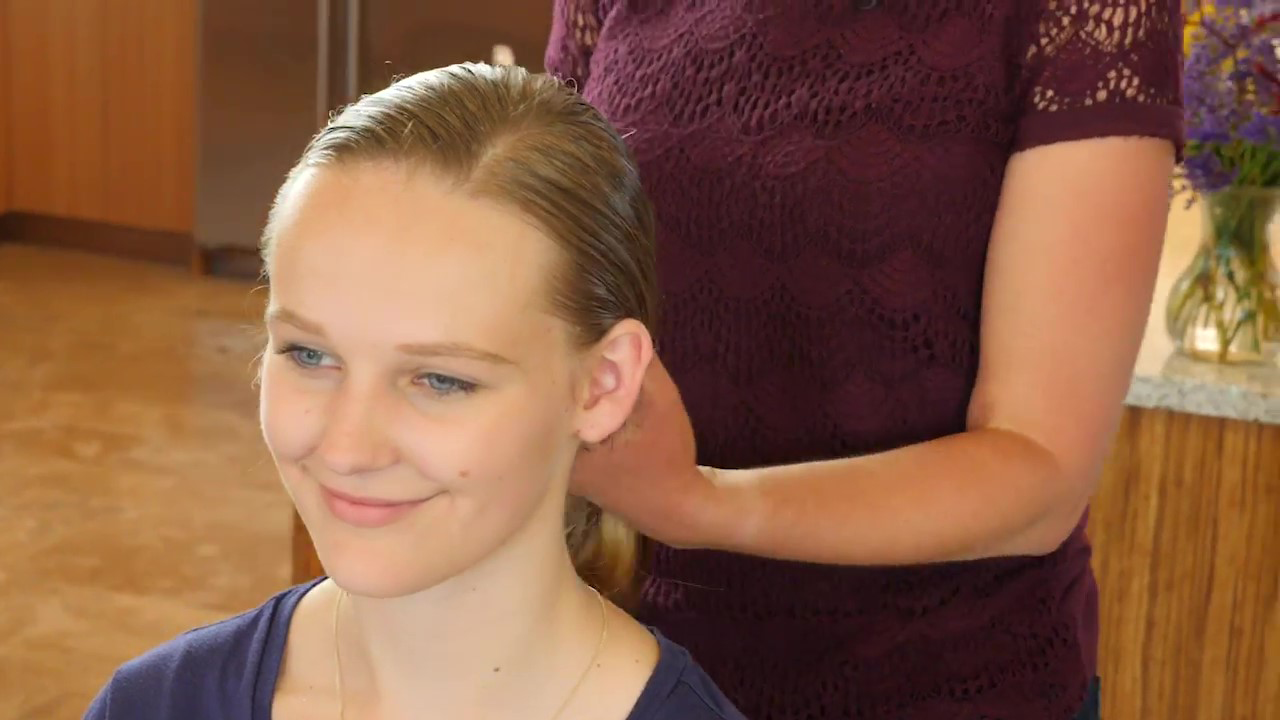 Styling Long Hair with Dr. Bronner’s Hair Creme