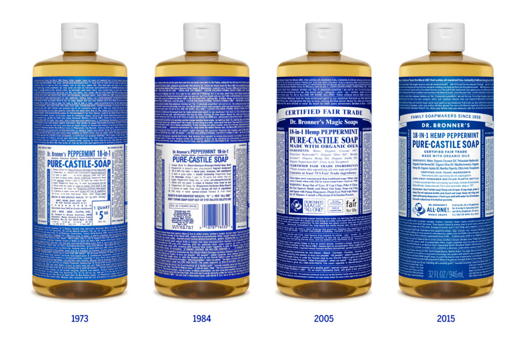 Dr. Bronner's label