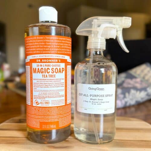 DIY All-Purpose Spray and Dr. Bronner's Magic Soap