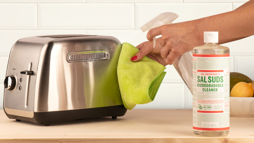 Cleaning Stainless Steel toaster