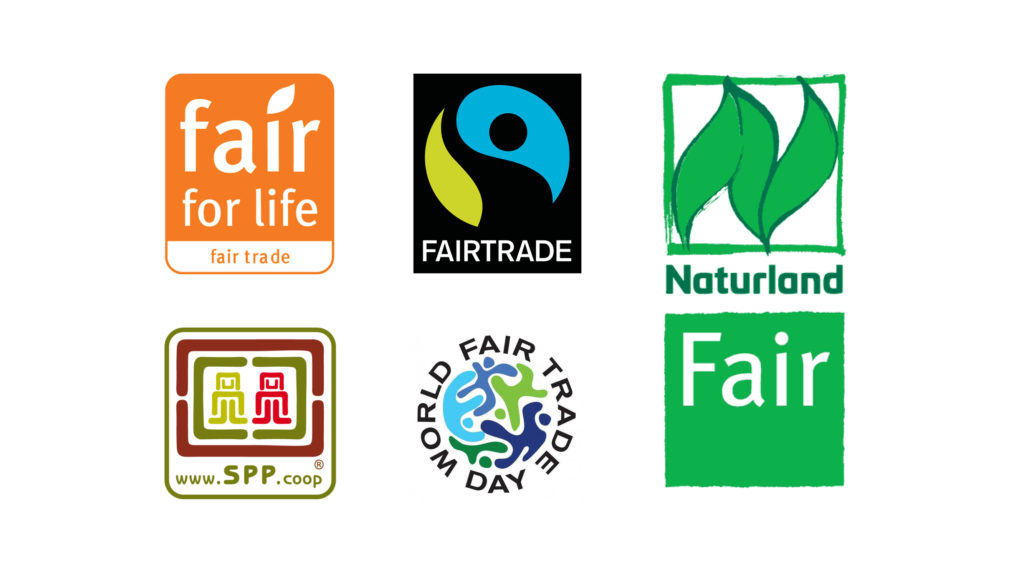 Fair Trade logos