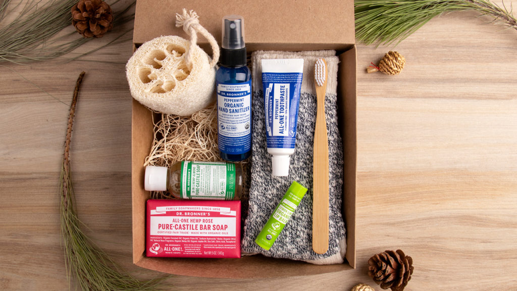 Homemade Gifting self-care box