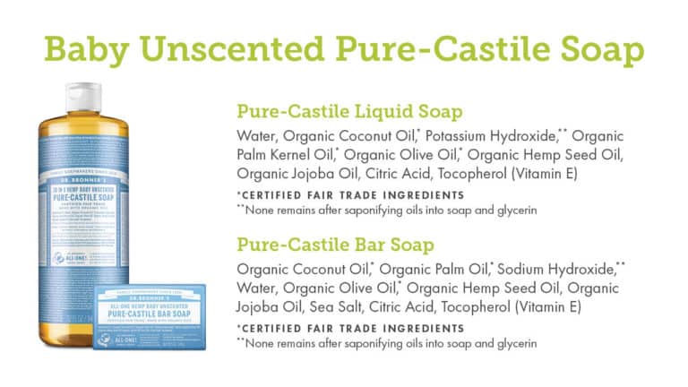 Liquid vs. Bar in Dr. Bronner’s Pure Castile Soap