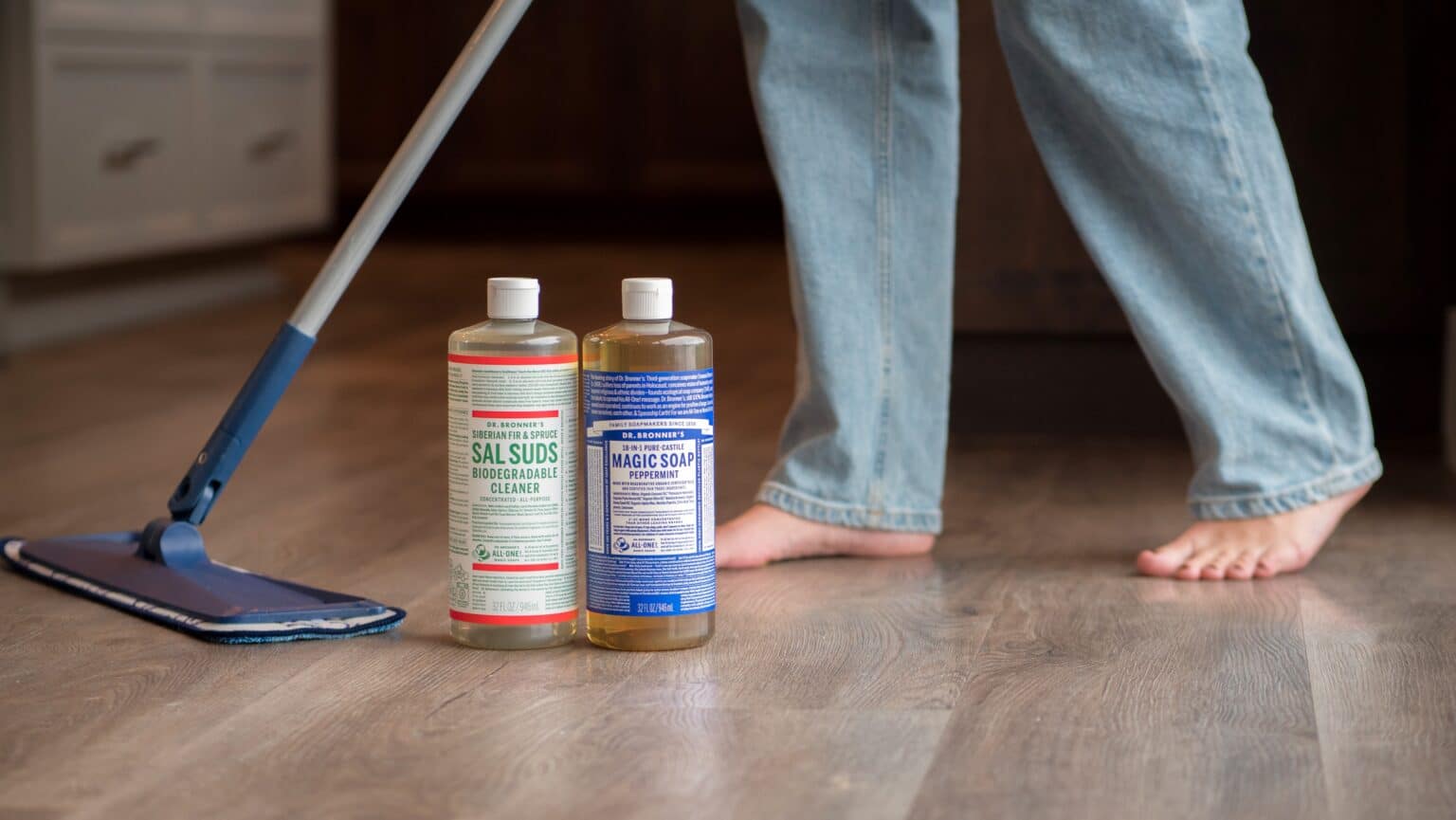 How to Mop Floors with Dr. Bronner's