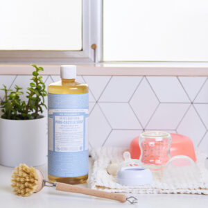 Green cleaning baby and kid items - Dr. Bronner's