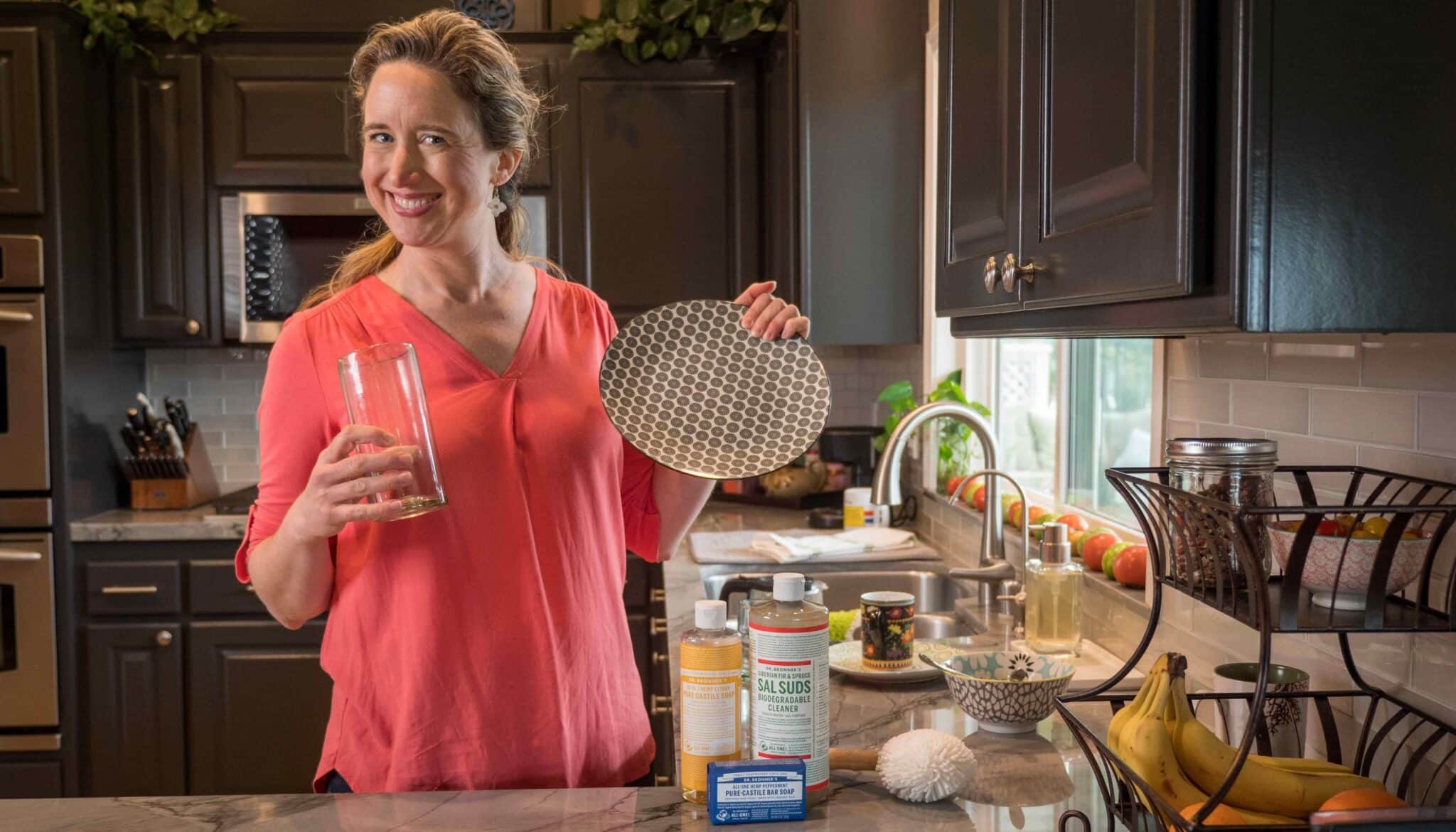 How to Wash Dishes with Dr. Bronner’s Going Green with Lisa Bronner
