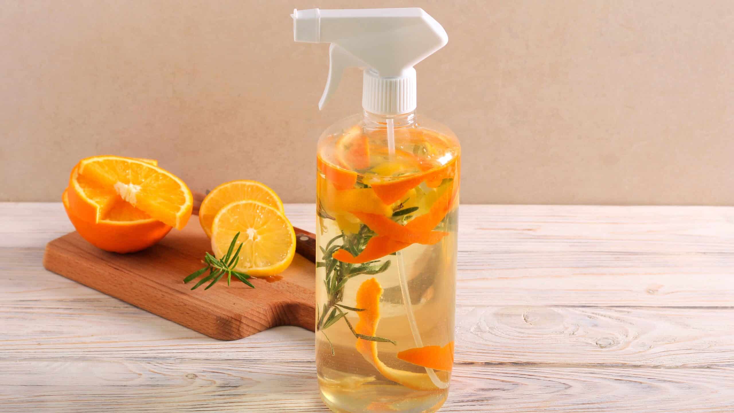 Orange home spray.